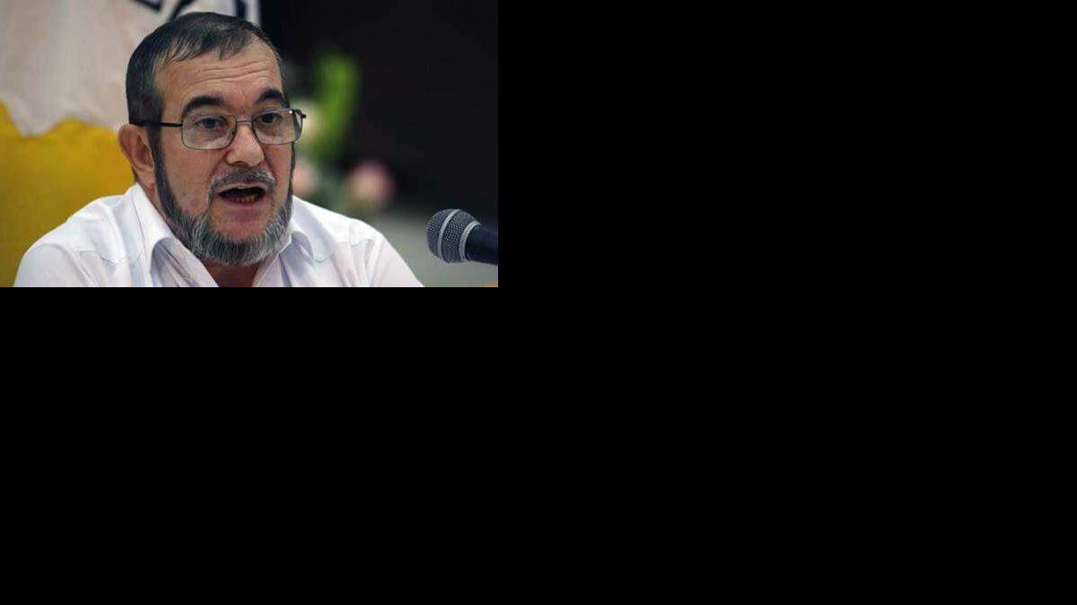 El líder de las FARC, Rodrigo Londoño Echeverri, alias “Timochenko”. 