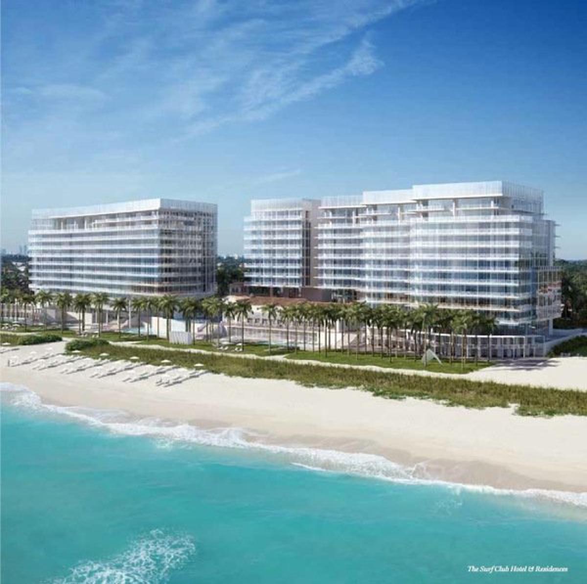 Four Seasons Residences at The Surf Club es un complejo de apartamentos y hotel de lujo en el que Thalía y Mottola invirtieron en mayo del 2020. Acaban de ganar más de $2 millones con la venta de un apartamento.