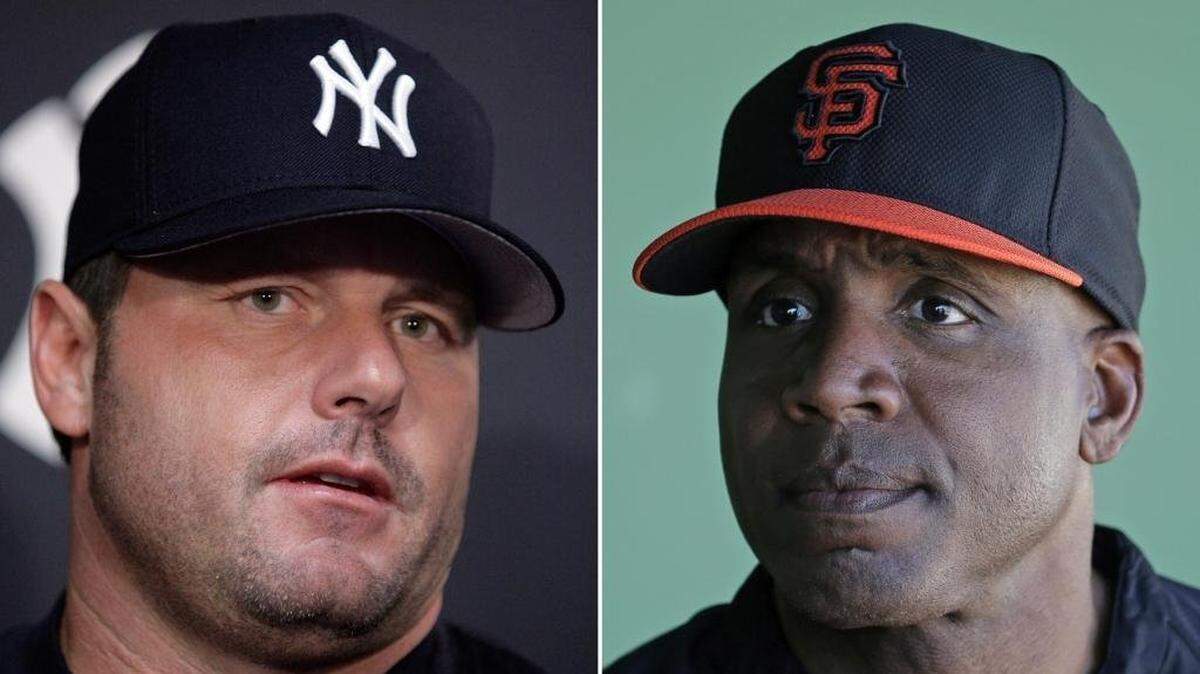 Roger Clemens (izq.) y Barry Bonds, con o sin esteroides, fueron mejores peloteros que la mayoría de los bateadores y lanzadores que se encuentran en Cooperstown. Uno de ellos está ubicado entre los tres más completos peloteros de todos los tiempos y el otro entre los 10 mejores serpentineros.