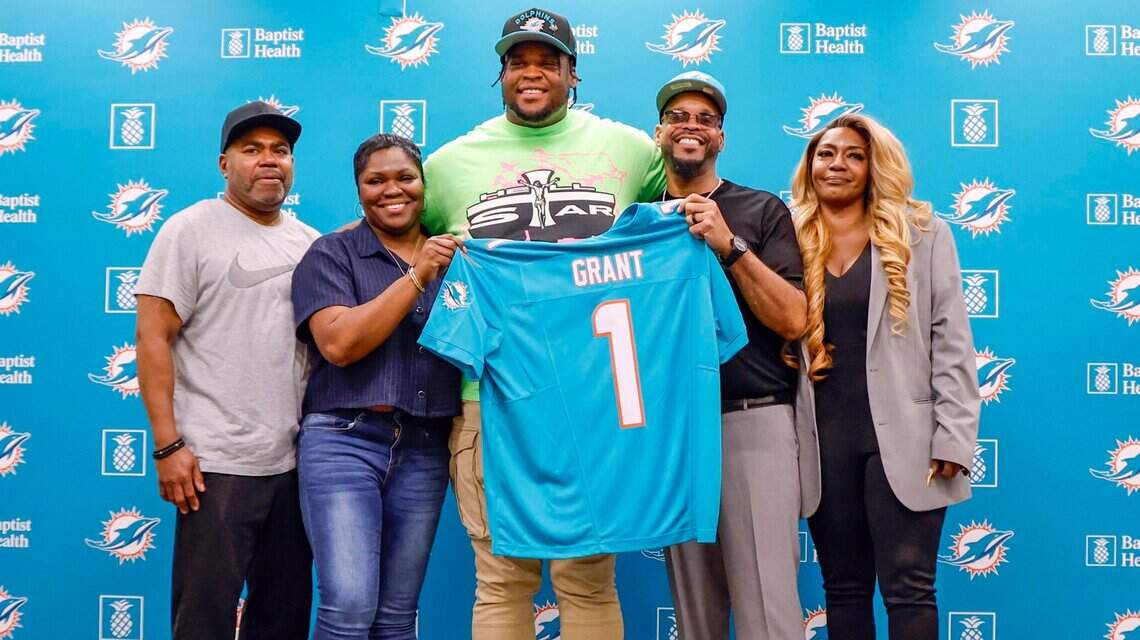 Tamaño, poder y juventud para posiciones clave. ¿Qué consiguieron los Dolphins en el draft de la NFL?
