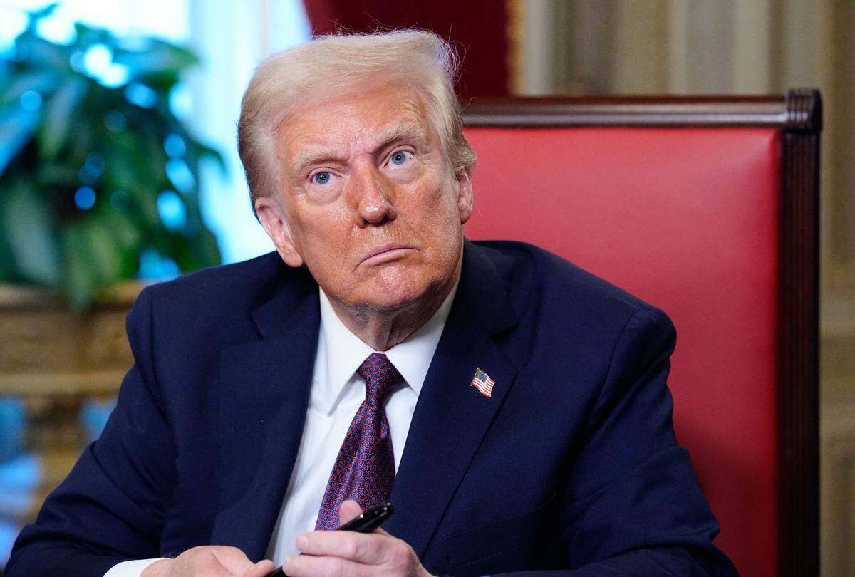 El presidente de Estados Unidos Donald Trump