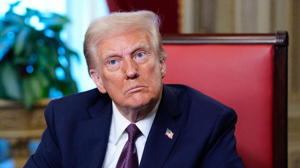 El presidente de Estados Unidos Donald Trump