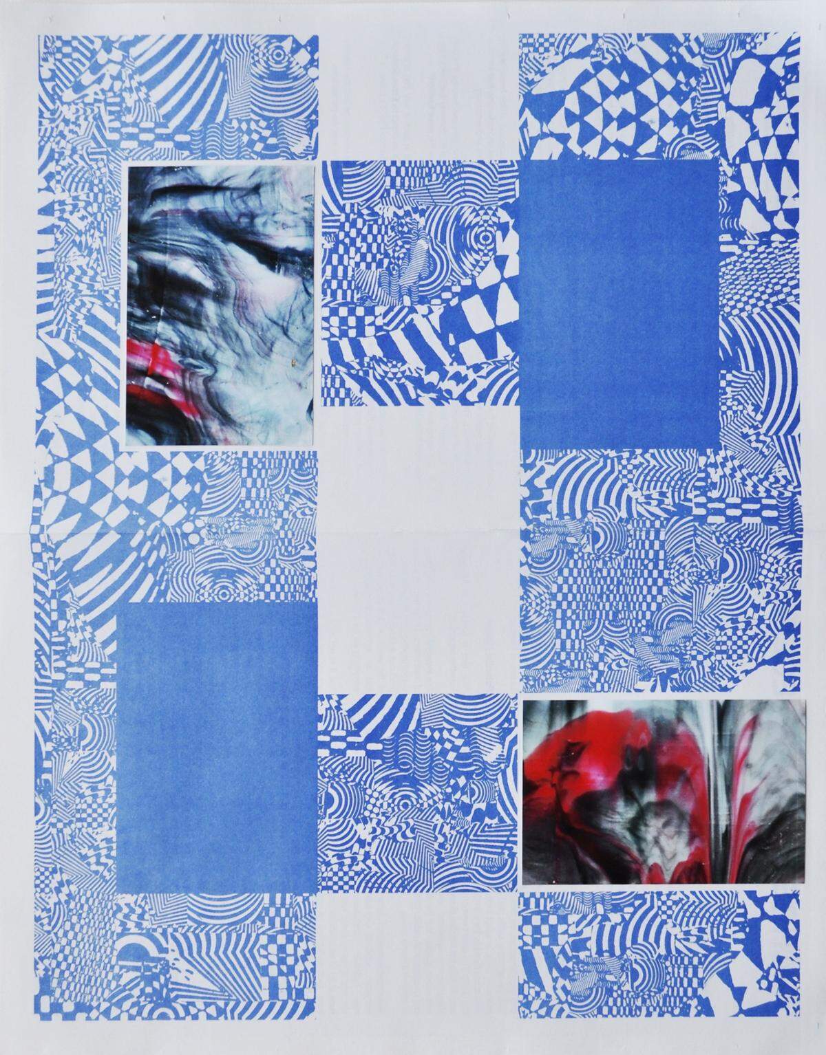 'Wallpaper Detail of Architecture of Necessity', 2016, de Ernesto Oroza en Oolite Arts. 