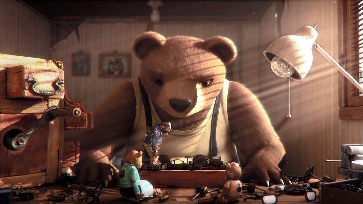 “Historia de un oso” es el primer título chileno que compite por el Óscar al mejor cortometraje de animación.