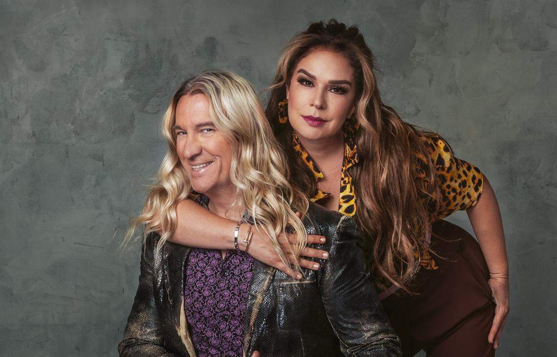 Ceriani comparte la animación de ‘Chisme en vivo’ con Elisa Beristain.