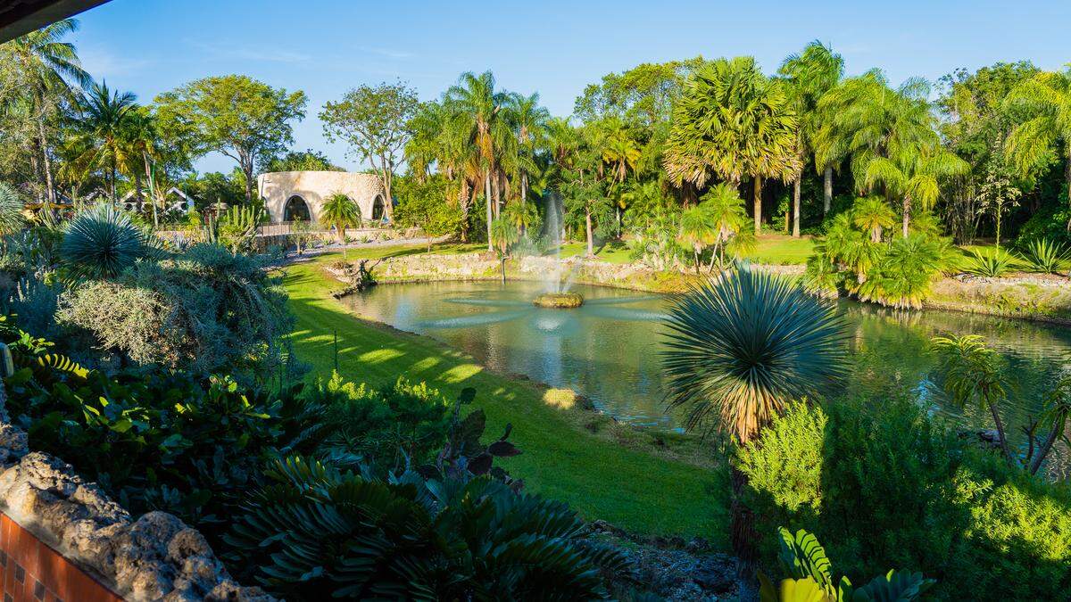 Pinecrest Gardens es un histórico un jardín botánico de 20 acres en el Sur de la Florida.