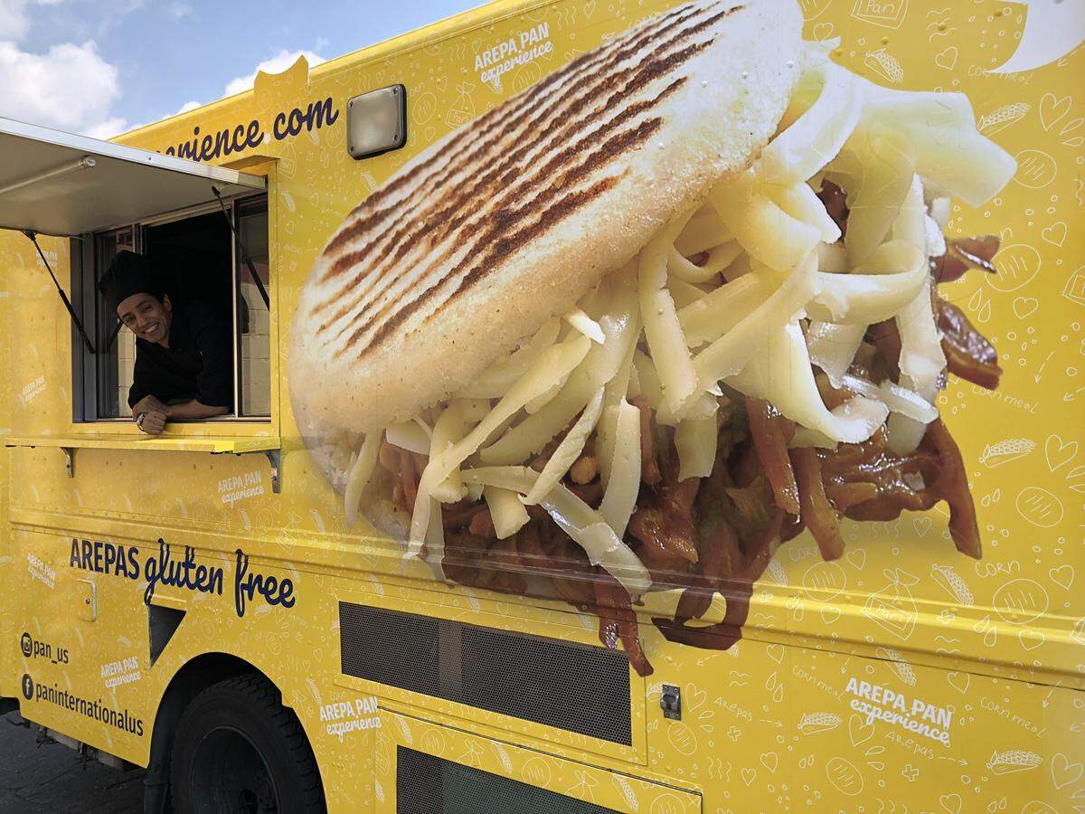 Este food truck ha llevado el tour Arepa P.A.N Experience por varias ciudades de Estados Unidos. El viaje concluye este sábado 8 en Wynwood Market Place con una fiesta desde las 2 p.m. hasta las 2 a.m.