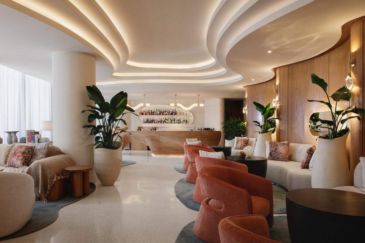 Bar Centro en el hotel Andaz Miami Beach.