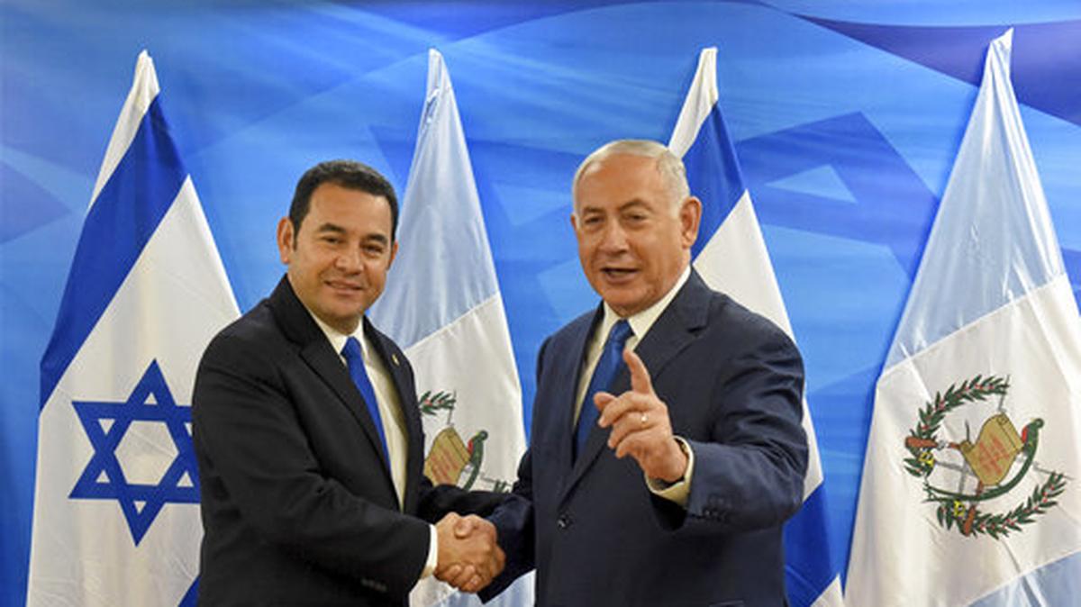 Jimmy Morales, Benjamin Netanyahu
