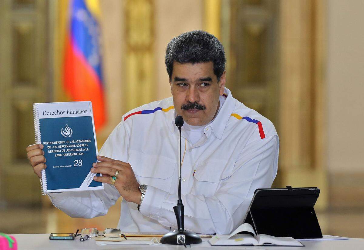 El gobernante venezolano Nicolás Maduro.