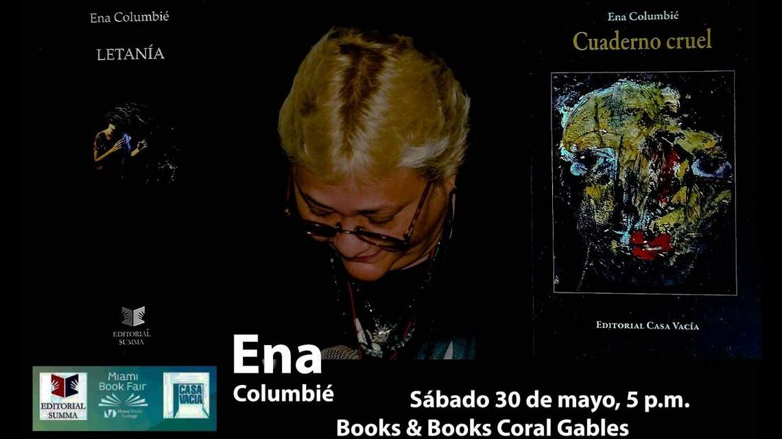 Ena Columbié nos entrega “Cuaderno cruel”, entre el dolor y la introspección