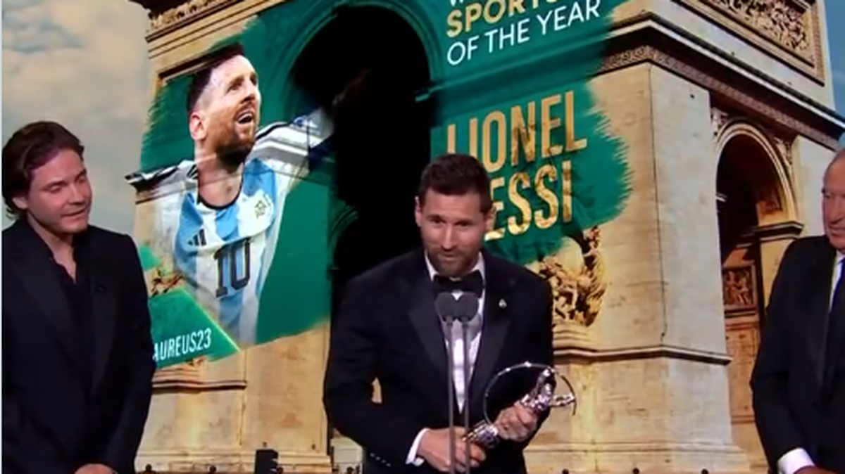 Lionel Messi was named World Sportsman of the Year at the Laureus Gala in Paris on May 8, 2023. His father issued a statement saying the Argentine star will not make a decision about his future until his PSG season ends in June.