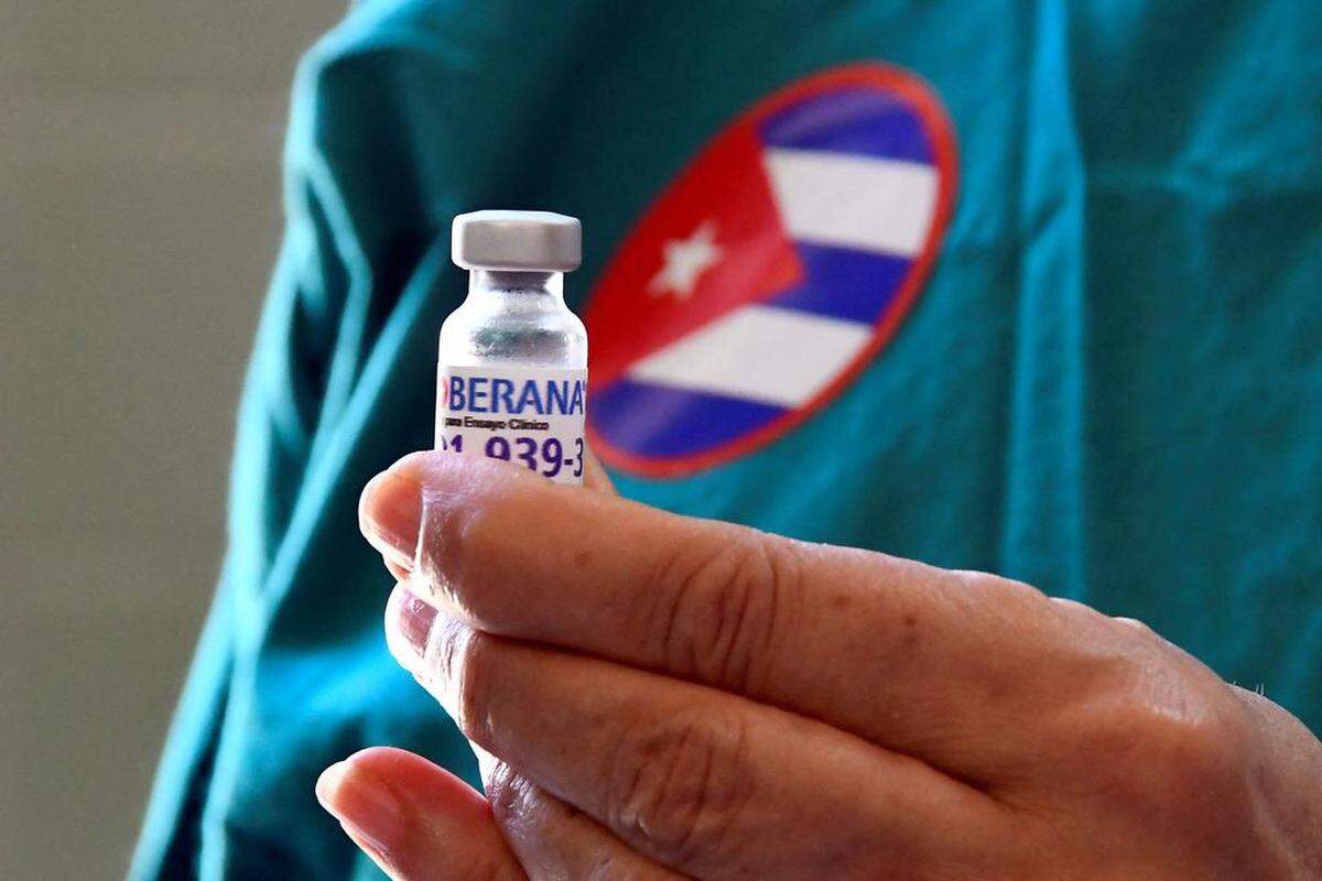 Among Cuba’s five COVID-19 vaccine candidates are the Abdala, with more than 92% efficacy, and the Soberana 02, which the government said is 62% effective against the virus.