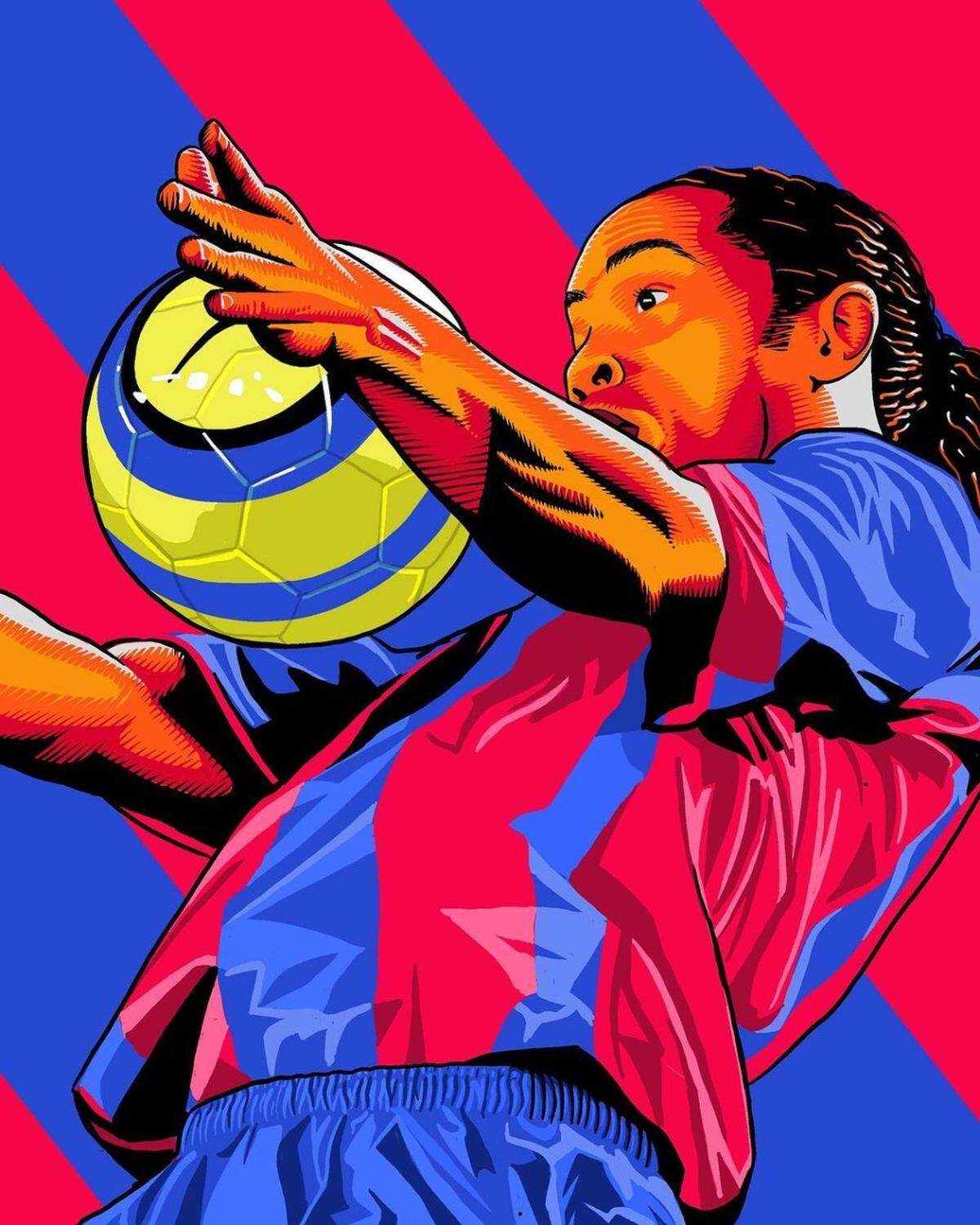 Ronaldinho pondrá su magia en el estadio del Inter de Miami, en Fort Lauderdale el próximo 18 de junio.