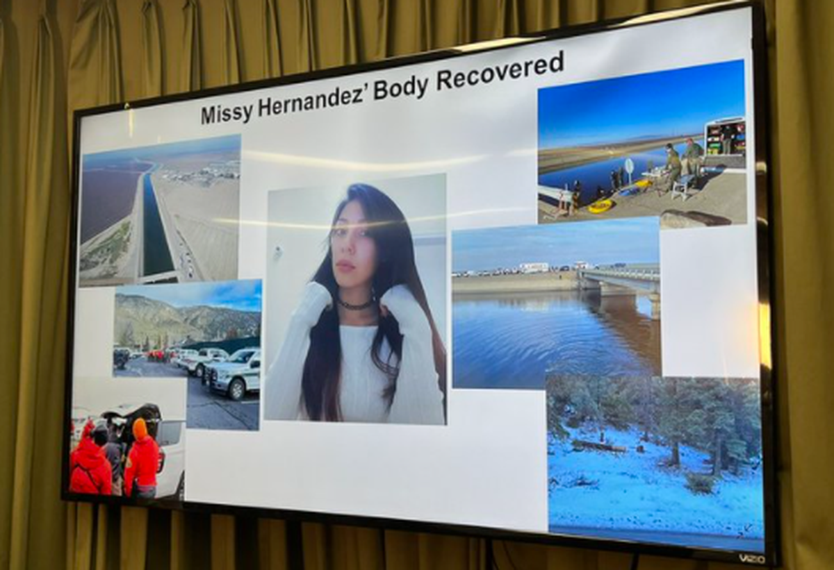 El cuerpo de Missy Hernández, de 30 años, fue hallado el pasado domingo, informó el martes en una conferencia de prensa el Departamento del Alguacil del Condado de Fresno, en el centro de California.