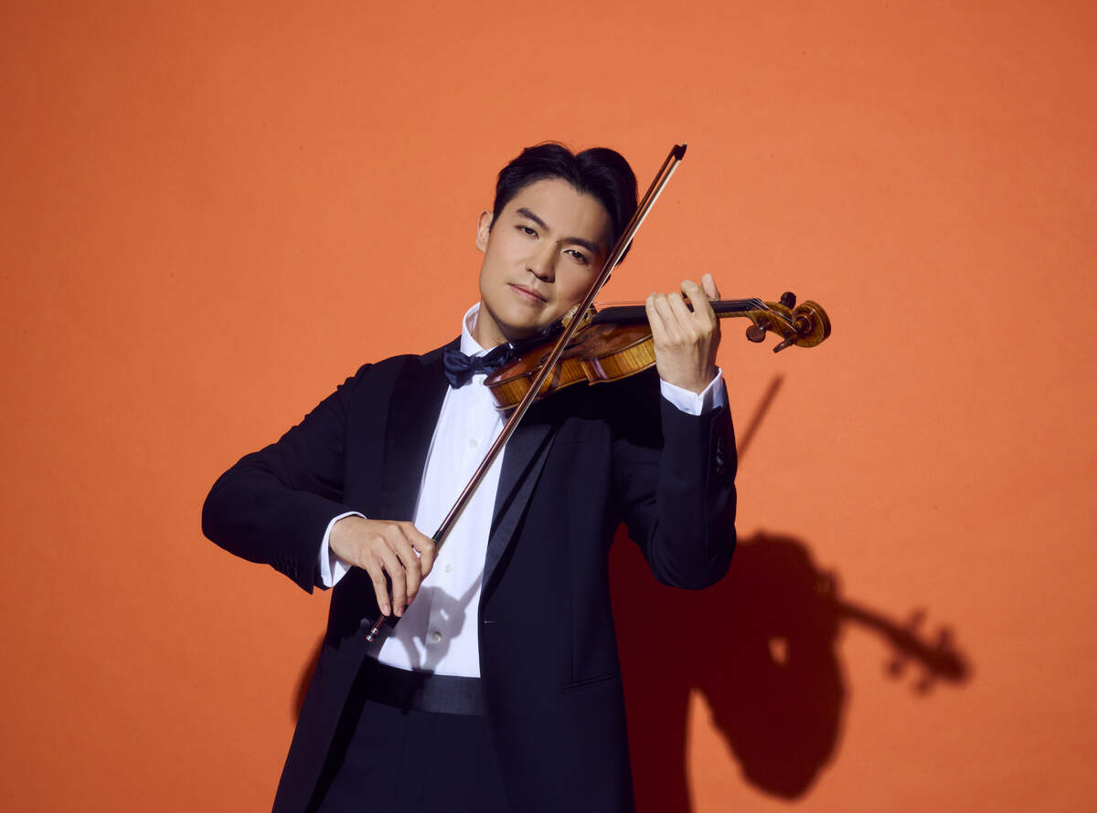 El carismático Ray Chen ofreció su arreglo de “Waltzing Matilda” y  dejó al público rendido a sus pies.
