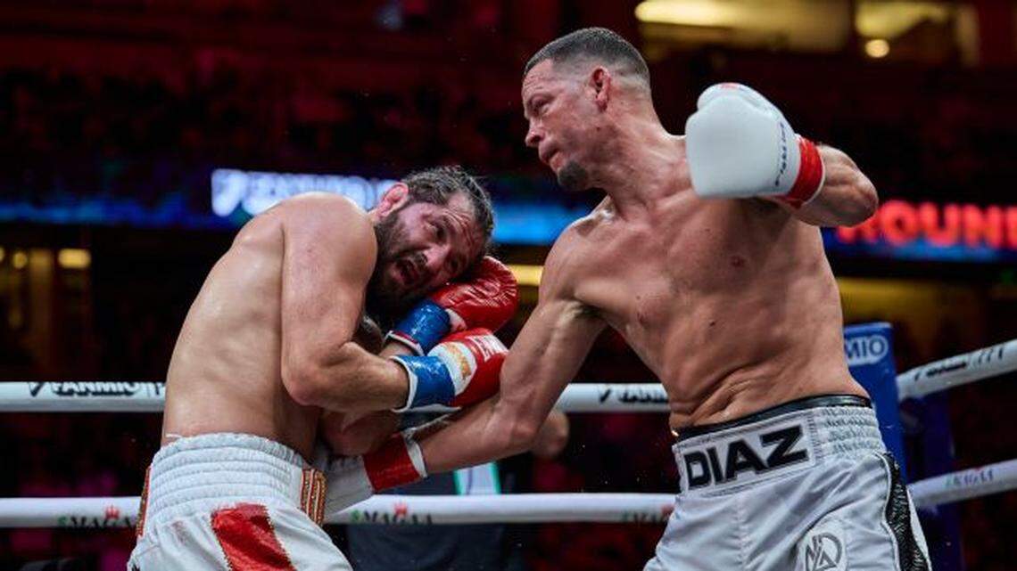 orge Masvidal dio los mejores golpes. Nate Díaz tuvo mayor volumen de ataque. Pudiera decirse que el “Gamebred’’ de Miami mereció mejor suerte, pero los jueces vieron ganador al peleador de Stockhton.