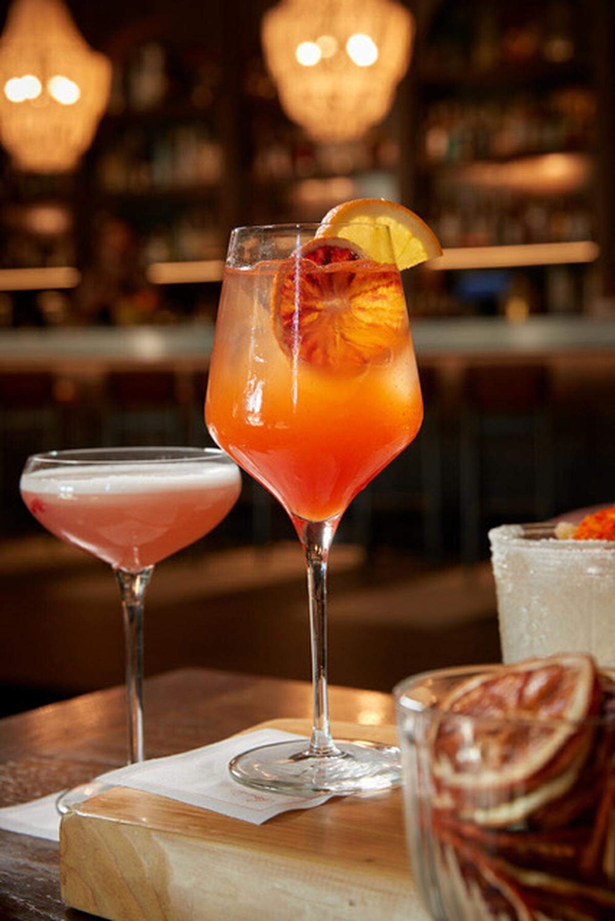 El “Maracuyá Spritz” de Mamey Miami en THesis Hotel.
