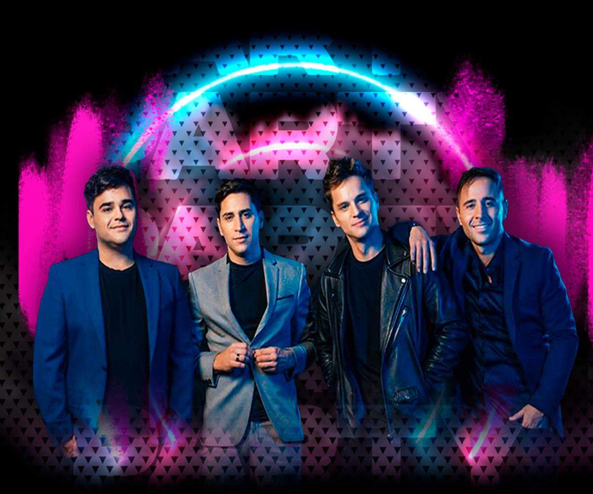 Concierto de la banda argentina Los Totora en Miami Beach Bandshell.