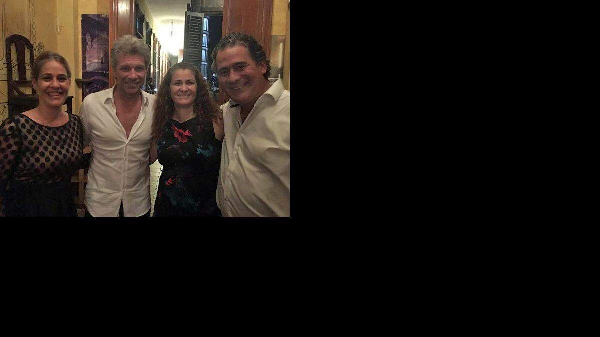 Jon Bon Jovi en La Guarida. Foto: Cuenta en Facebook de La Guarida