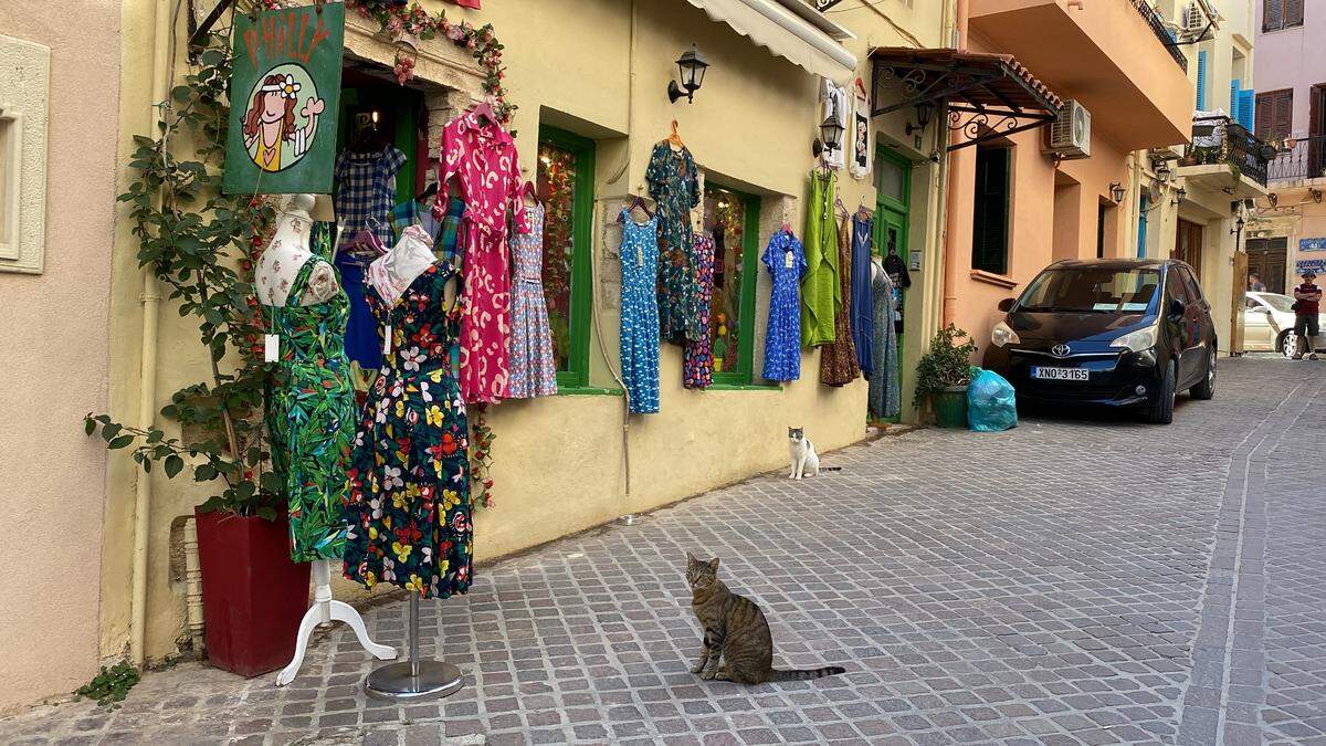 Chania, en Creta, cuenta con calles pintorescas y una arquitectura que parecía contar historias de su rico pasado veneciano y otomano.&nbsp;