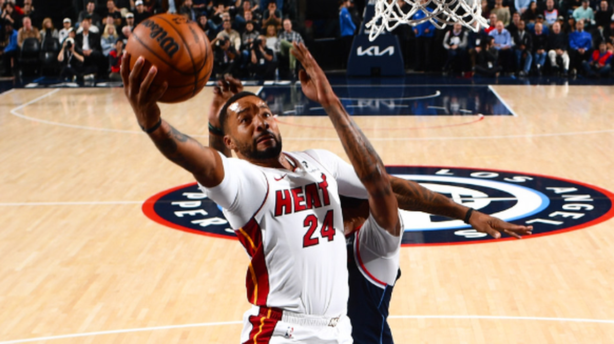 Con una gran resistencia en el instante final, el Heat venció 120-119 a los Clippers el lunes, en el Intuit Dome en Inglewood, California.