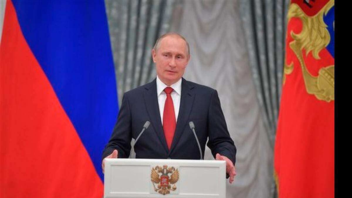 El presidente ruso Vladimir Putin en una foto de archivo.