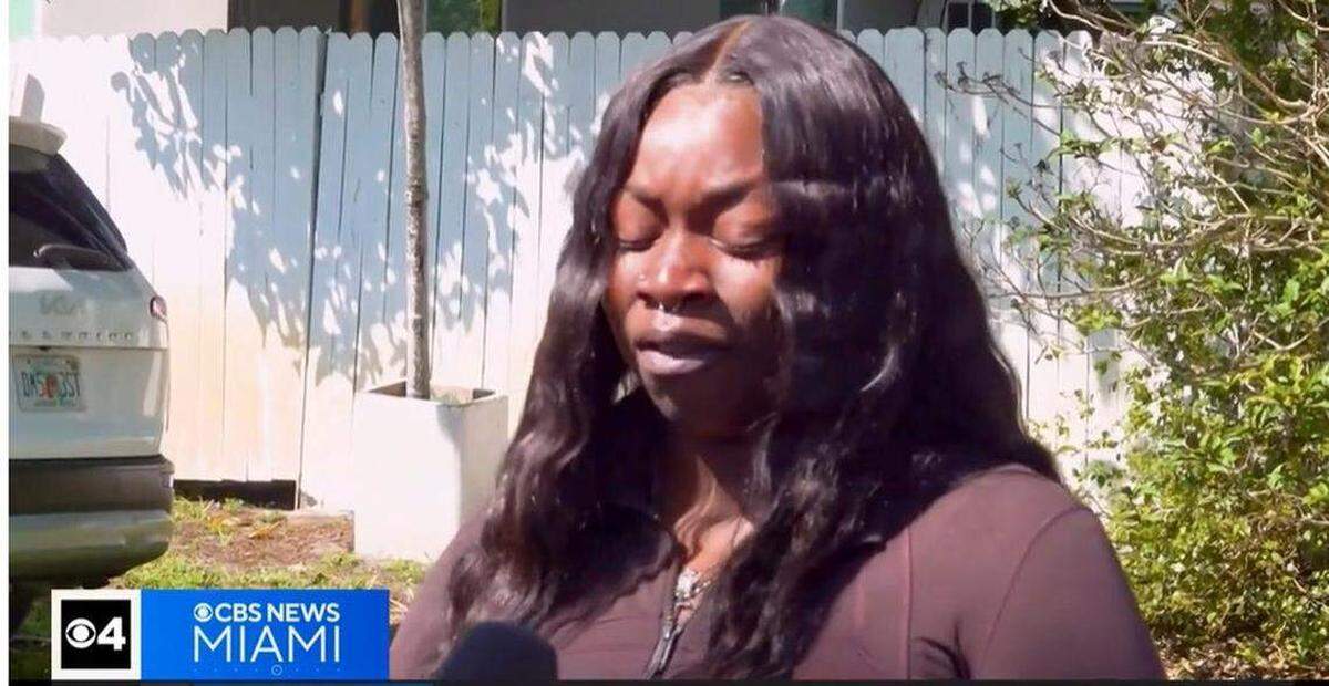 Adeanah Francis, madre de la niña muerta.