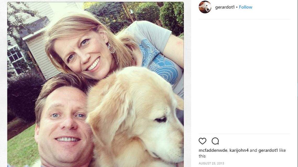 Jennair y Mark Gerardot proyectaban la imagen de un matrimonio feliz en sus redes sociales. Esta fotografía fue publicada en agosto del 2013.