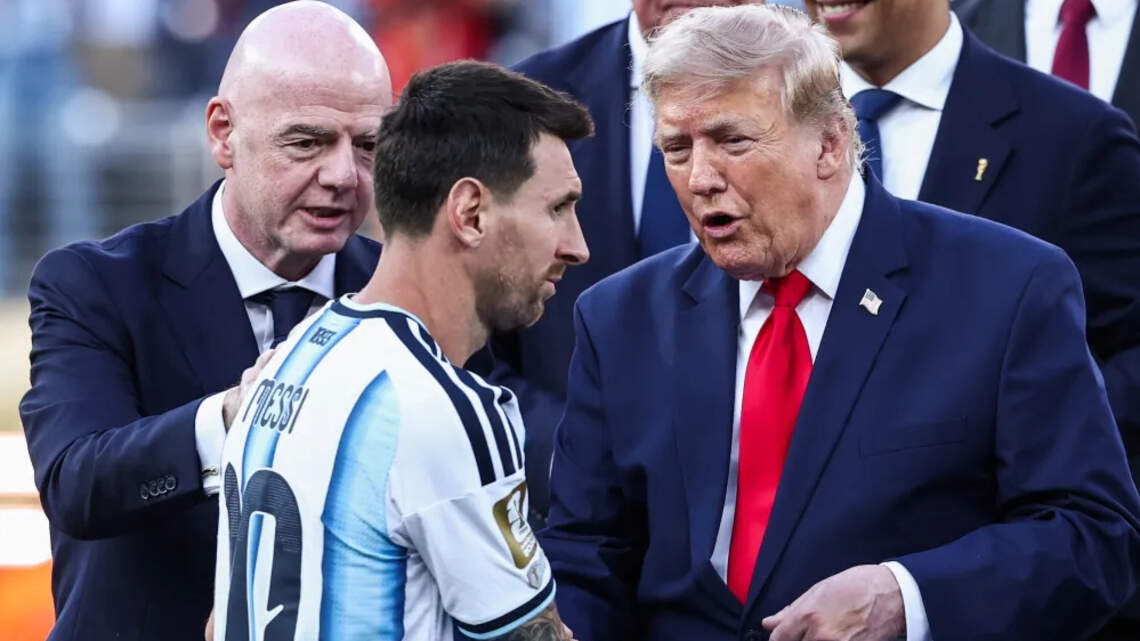 Acusan a Messi de desairar a Trump en un incómodo momento viral tras el Mundial