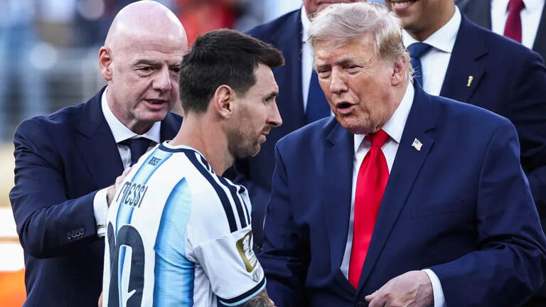 Acusan a Messi de desairar a Trump en un incómodo momento viral tras el Mundial