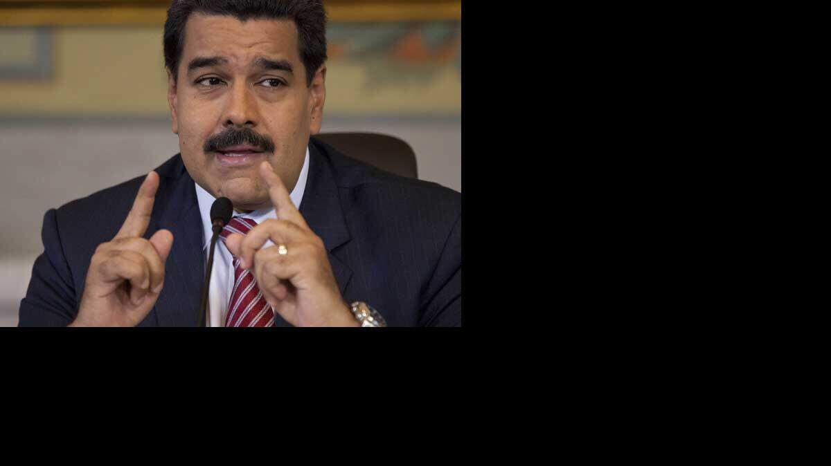 El presidente venezolano Nicolás Maduro en una foto de archivo. AP