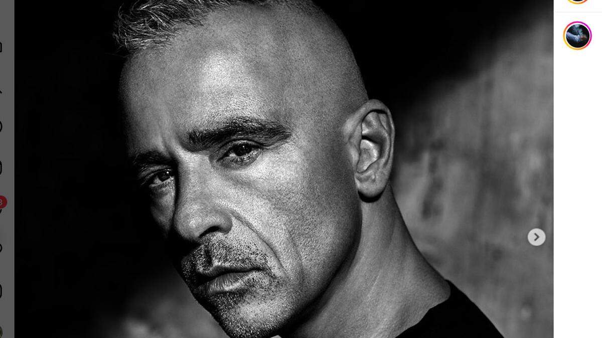 Eros Ramazzotti. Captura de pantalla. Instagram