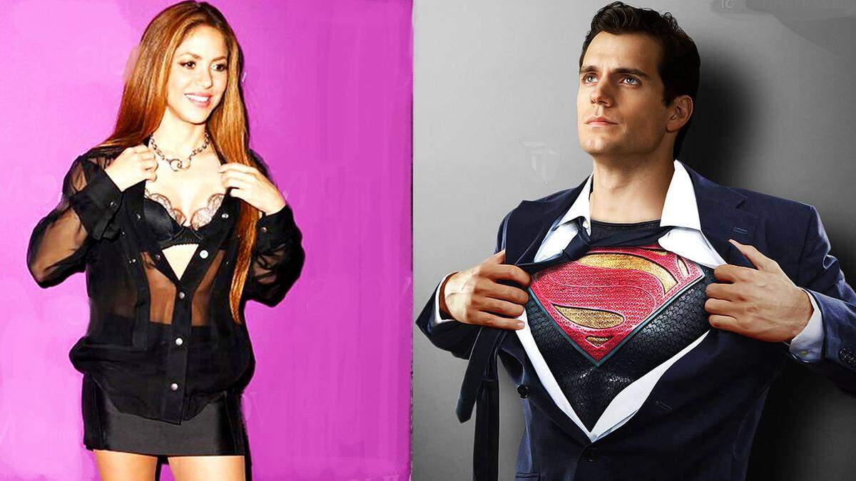 Shakira y Henry Cavill