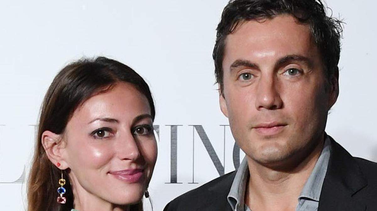 Martina Borgomanero y Fabian Basabe.