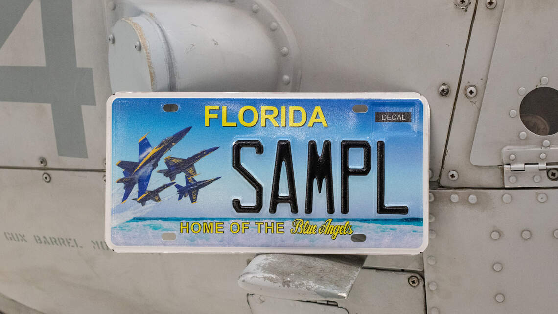 Circulan este nuevo diseño de placa en la Florida. Te contamos todo sobre ella