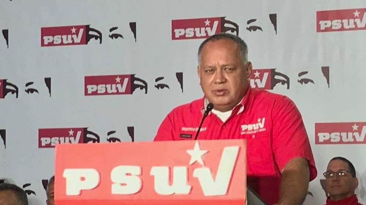 Diosdado Cabello.  (Foto de ARCHIVO)
