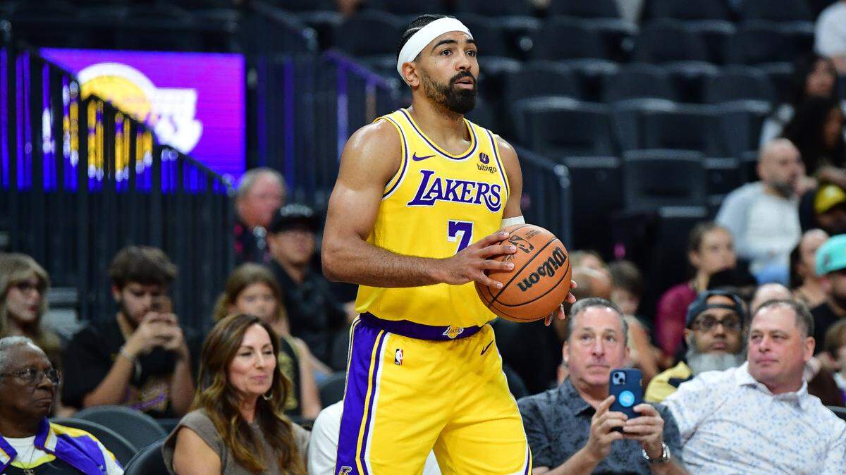 Gabe Vincent no podrá jugar con los Lakers de Los Angeles el lunes ante el Heat en Miami por una lesión en la rodilla.