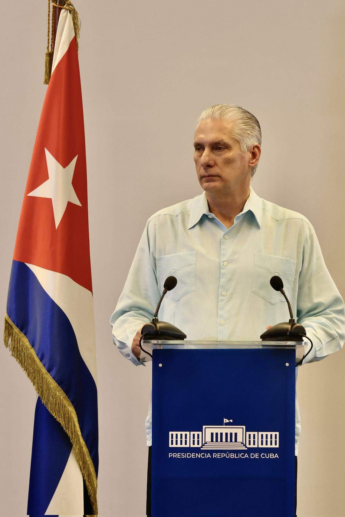 Captura de pantalla. PresidenciaCuba/X