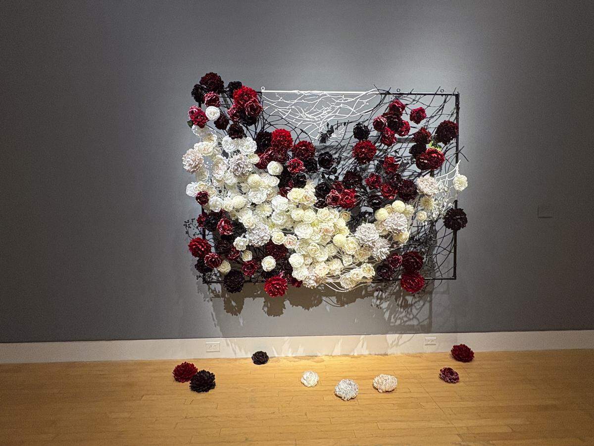 “Untitled # 1568 (Zora Neale Hurston)”, 2023-24. Técnica mixta, 78 x 103 x 15 pulgadas. Lowe Art Museum, UM.