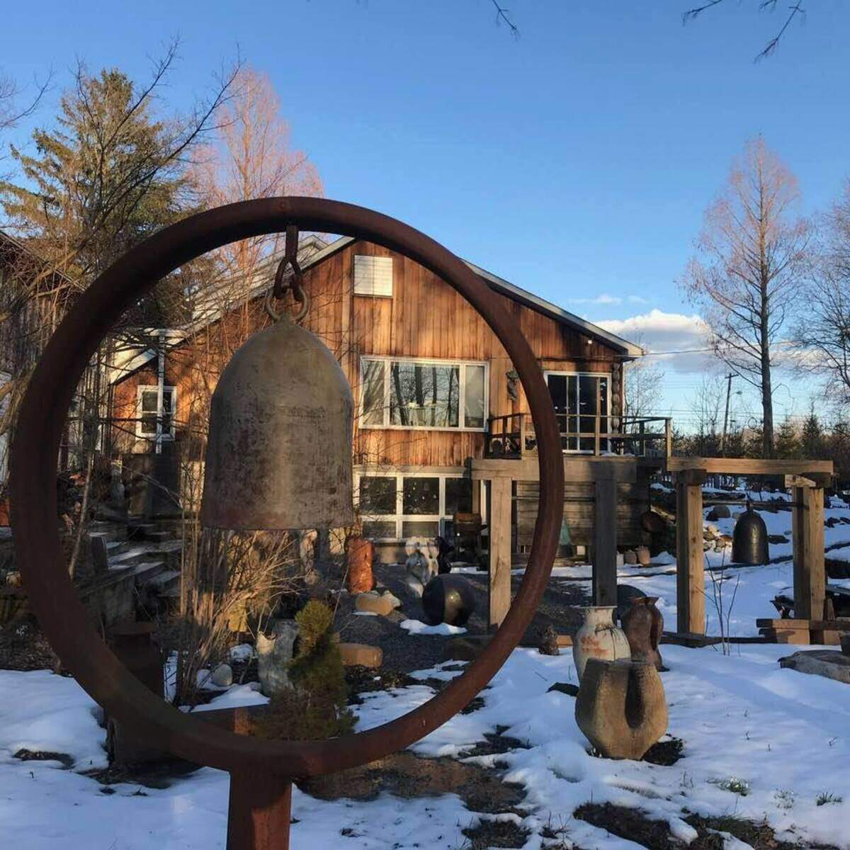 Toshiko Takaezu Studio en Flemington, Nueva Jersey.