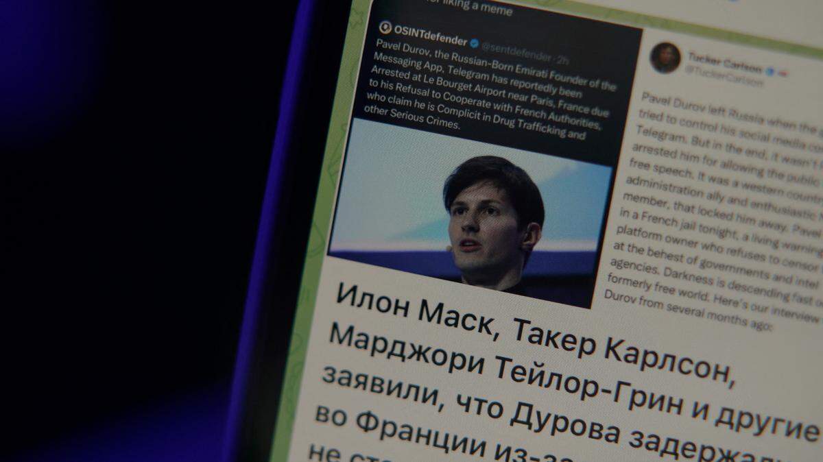 La aplicación de mensajería Telegram se ve en un iPhone en esta ilustración tomada el 25 de agosto de 2024 en Varsovia, Polonia.