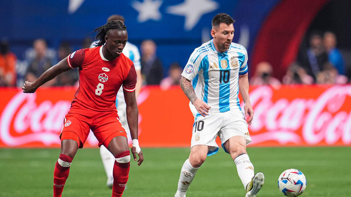 Messi debuta con Argentina y consigue un primer récord en la Copa América. Va por dos más