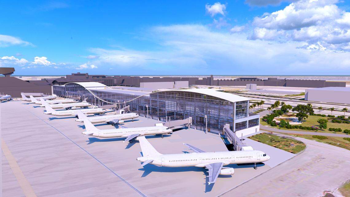 Concourse K at Miami International Airport will have six new contactless gates, a ground support equipment maintenance facility and improved baggage handling systems, among other improvements.