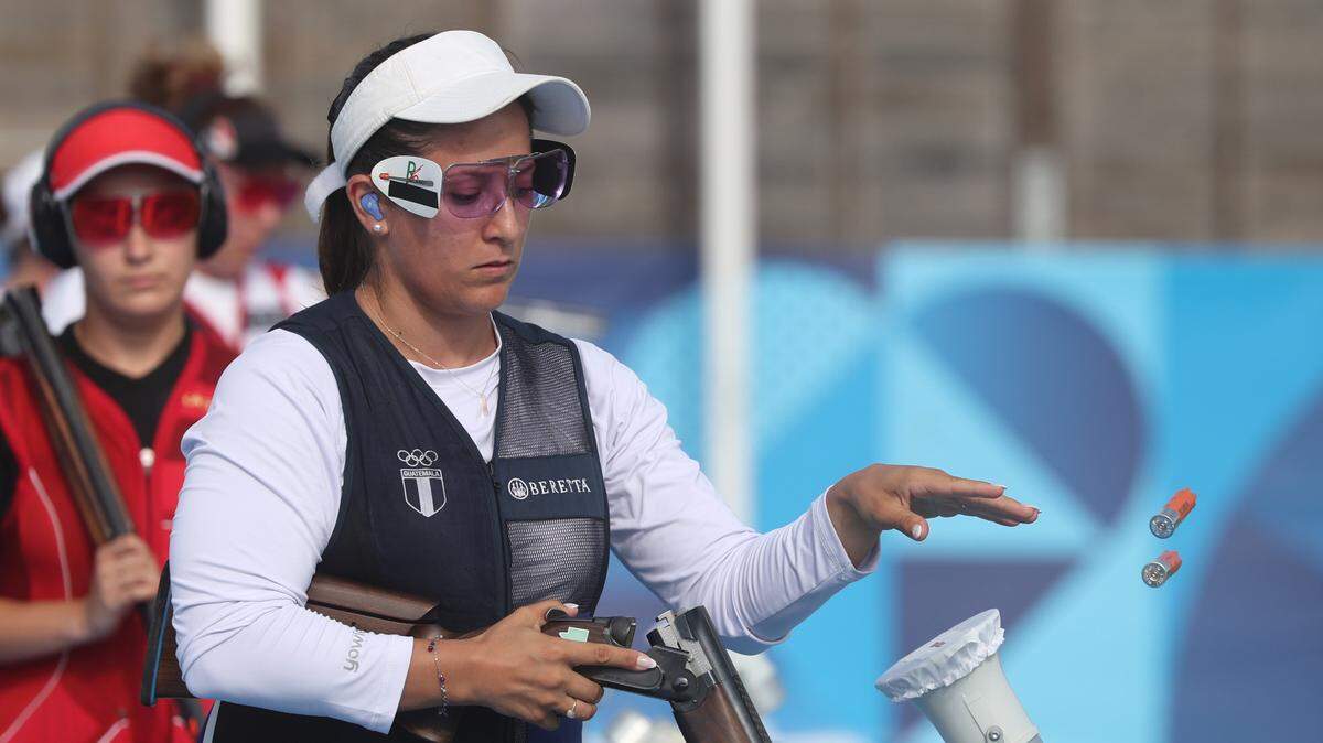 Guatemala conquistó el primer oro olímpico de su historia gracias a la victoria de Adriana Ruano en la prueba de foso olímpico (trap) del tiro de París-2024, este miércoles 31 de julio de 2024 en Chateauroux, en el centro de Francia.