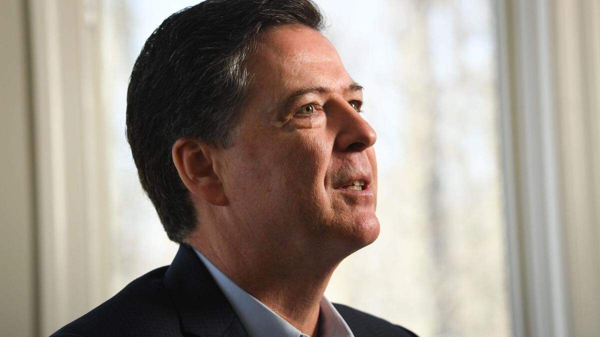 El ex director del FBI James Comey el 13 de abril de 2018 en Washington, DC.
