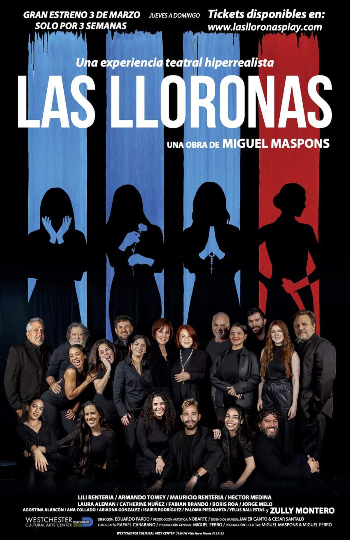 Póster Oficial de “Las Lloronas”. 
