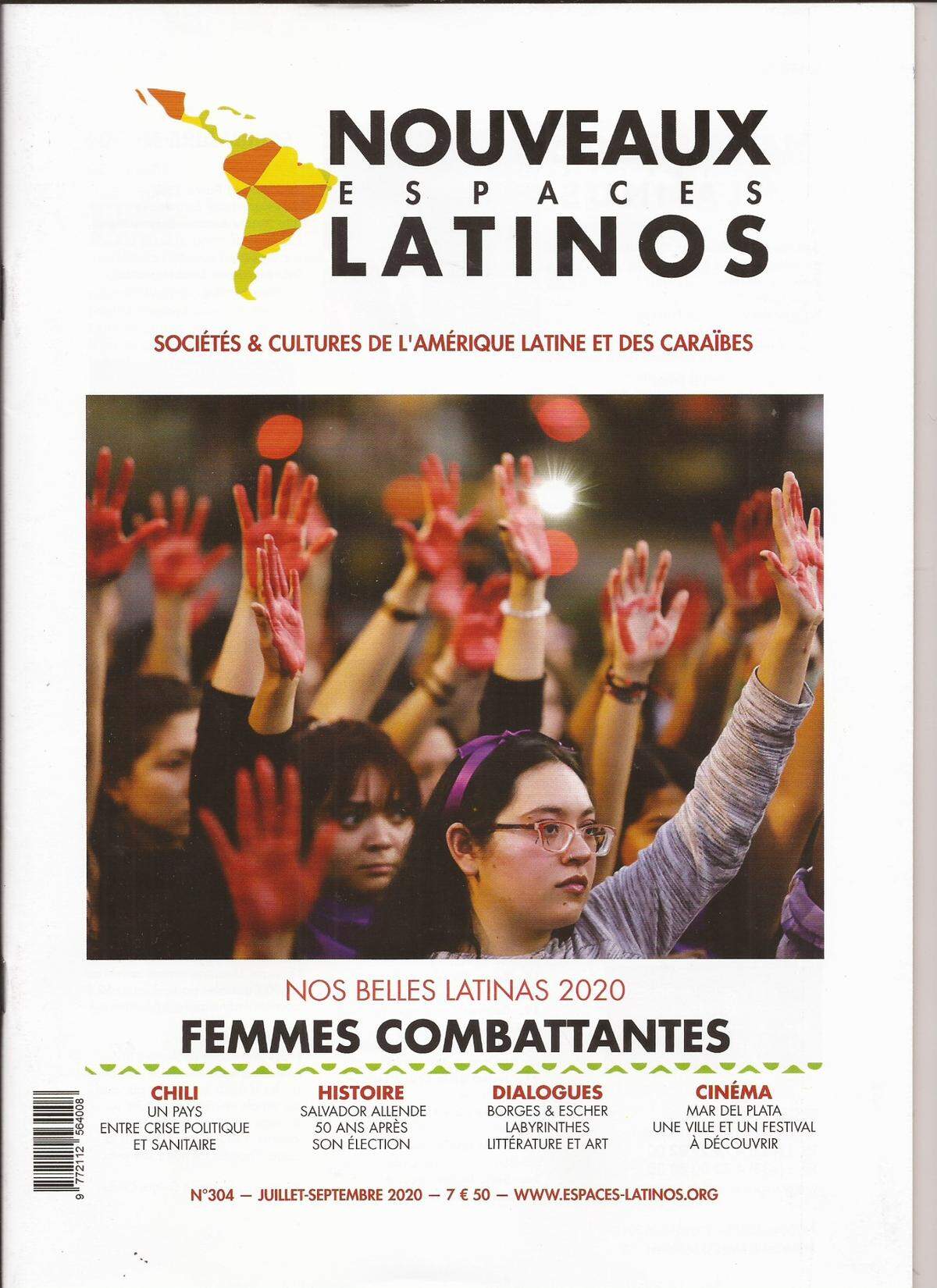Revista Nouveaux Espaces Latinos.