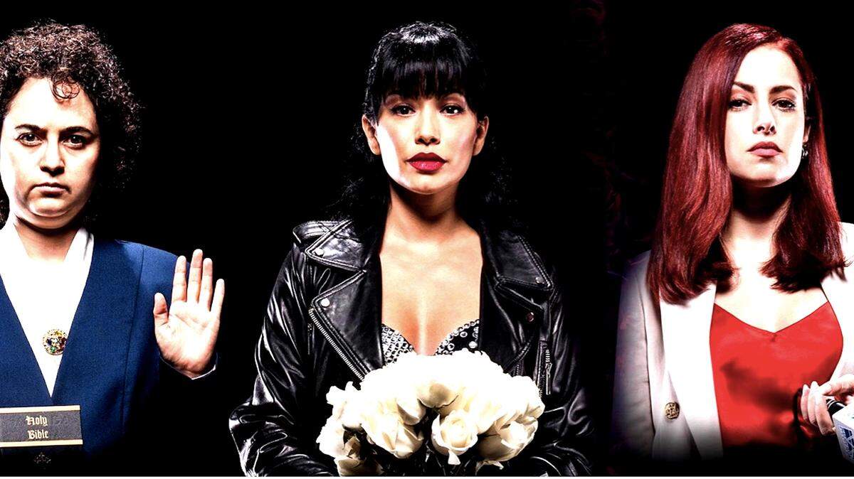 Damayanti Quintanar, Maya Zapata y Sofía Lama.