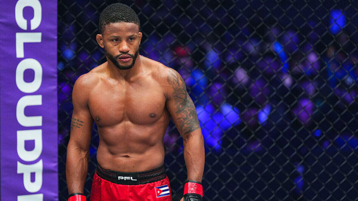 El cubano Lázaro Dayron dice que fue muy emocionante entrenar con el astro de la UFC Ilia Topuria.